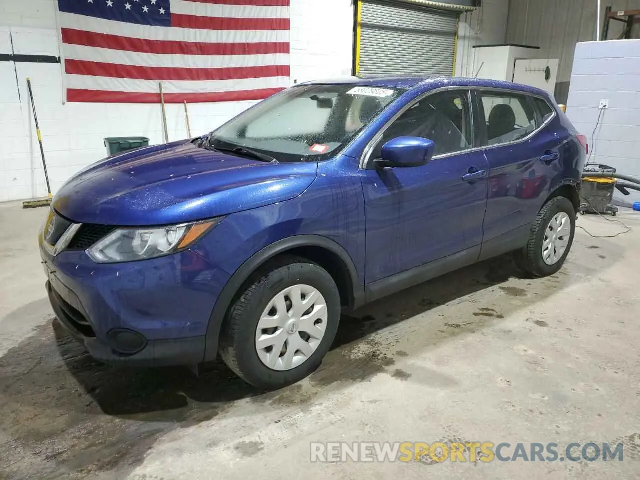 1 Photograph of a damaged car JN1BJ1CRXKW343052 NISSAN ROGUE 2019