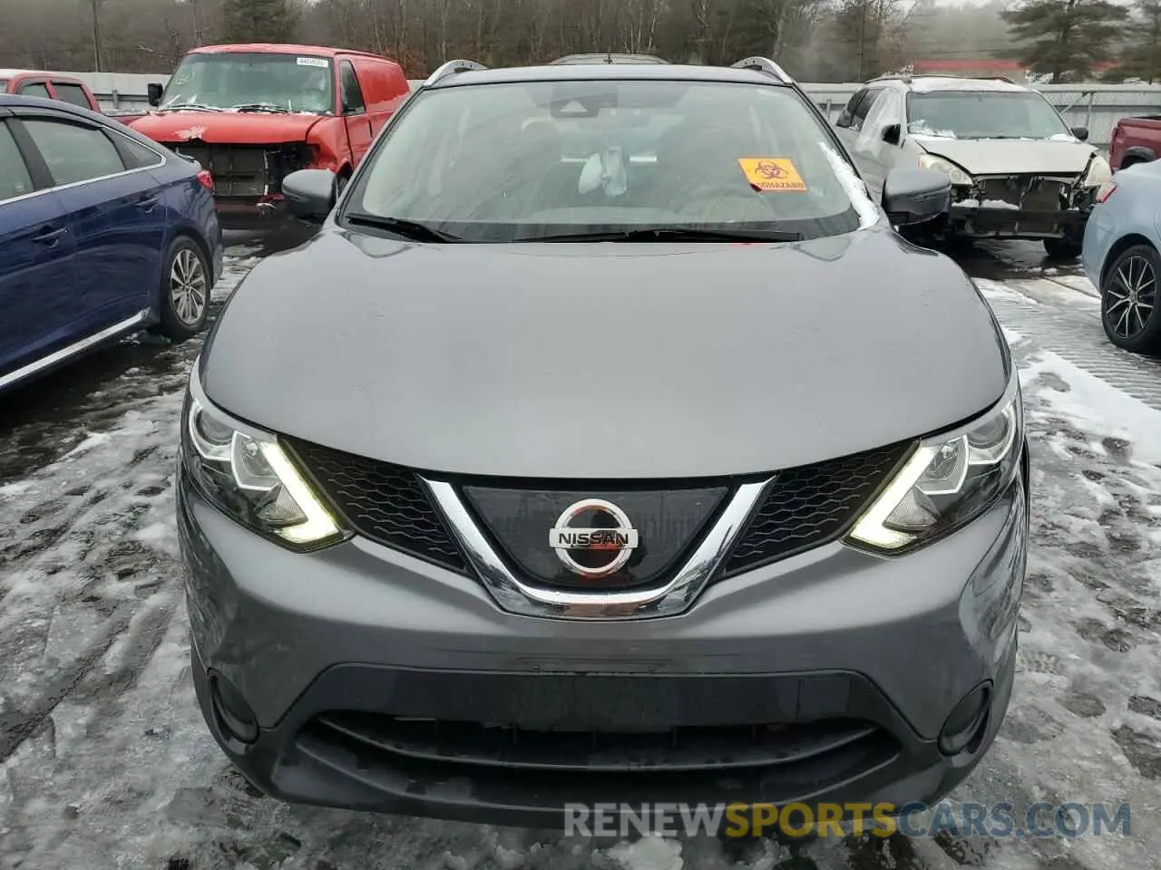 5 Photograph of a damaged car JN1BJ1CRXKW352060 NISSAN ROGUE 2019
