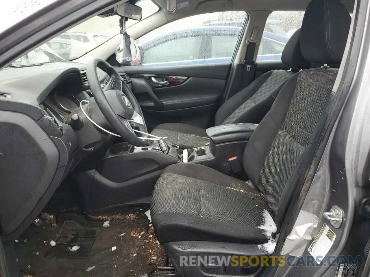 7 Photograph of a damaged car JN1BJ1CRXKW352060 NISSAN ROGUE 2019