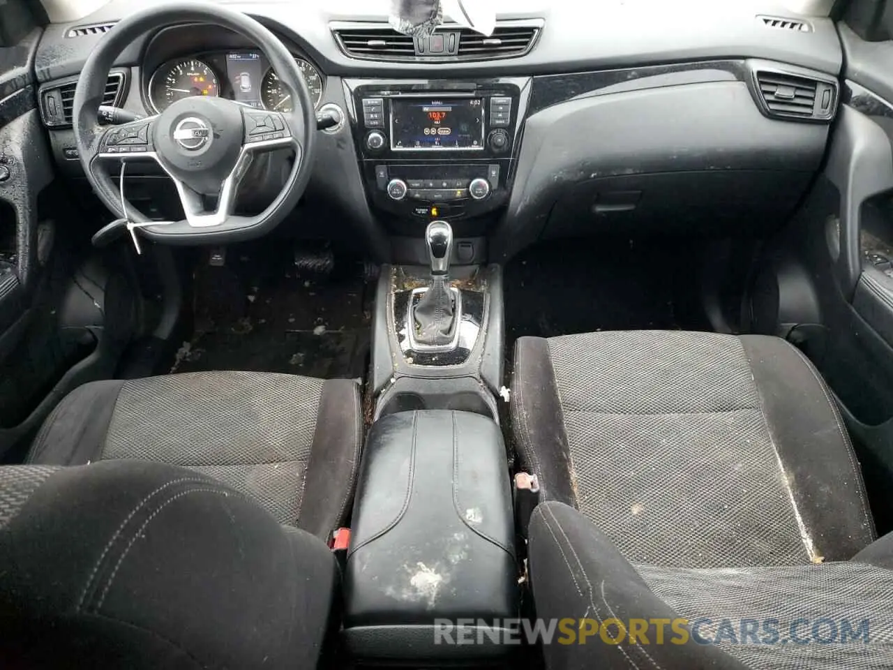 8 Photograph of a damaged car JN1BJ1CRXKW352060 NISSAN ROGUE 2019