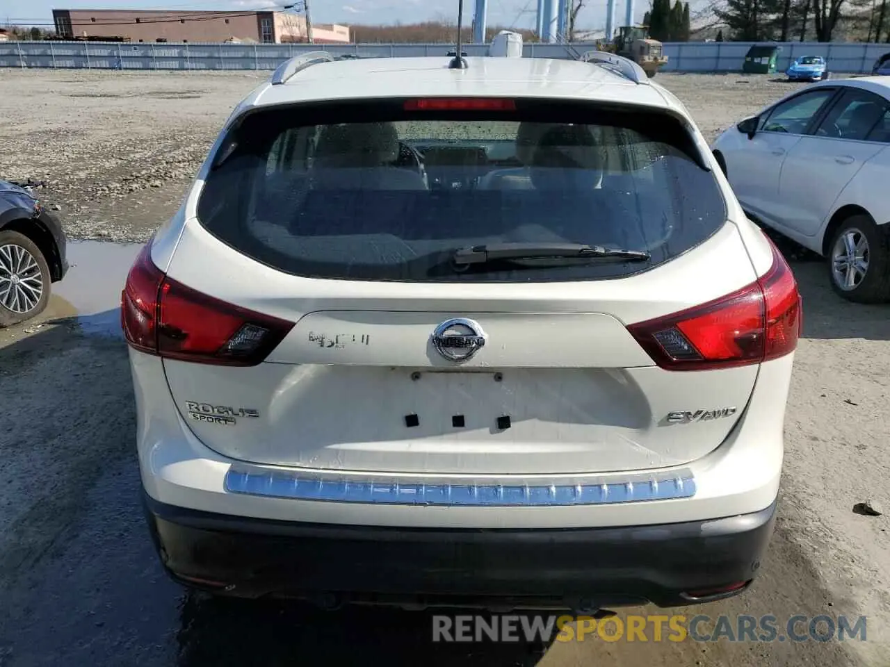 6 Photograph of a damaged car JN1BJ1CRXKW628219 NISSAN ROGUE 2019