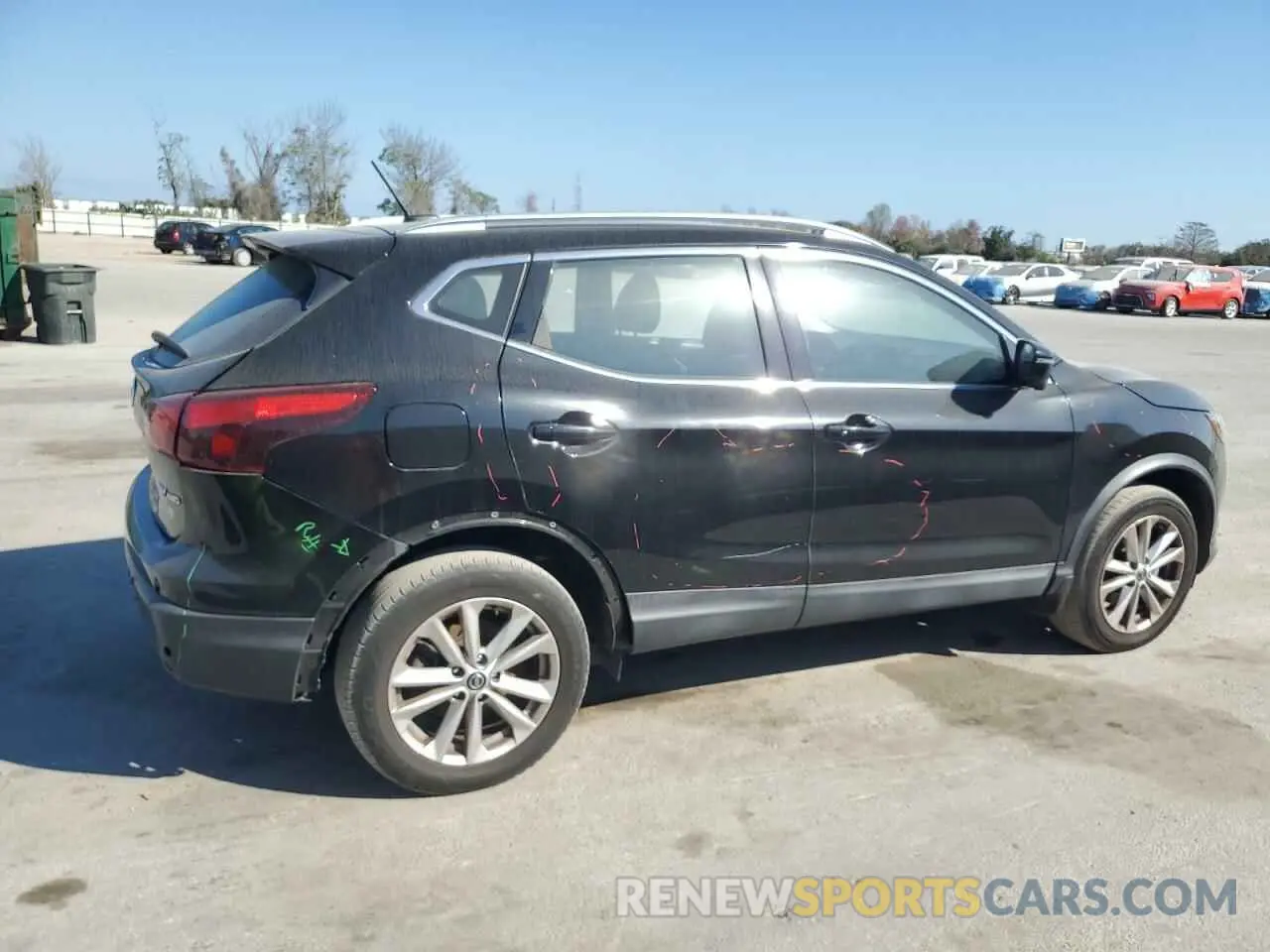 3 Photograph of a damaged car JN1BJ1CRXKW628625 NISSAN ROGUE 2019