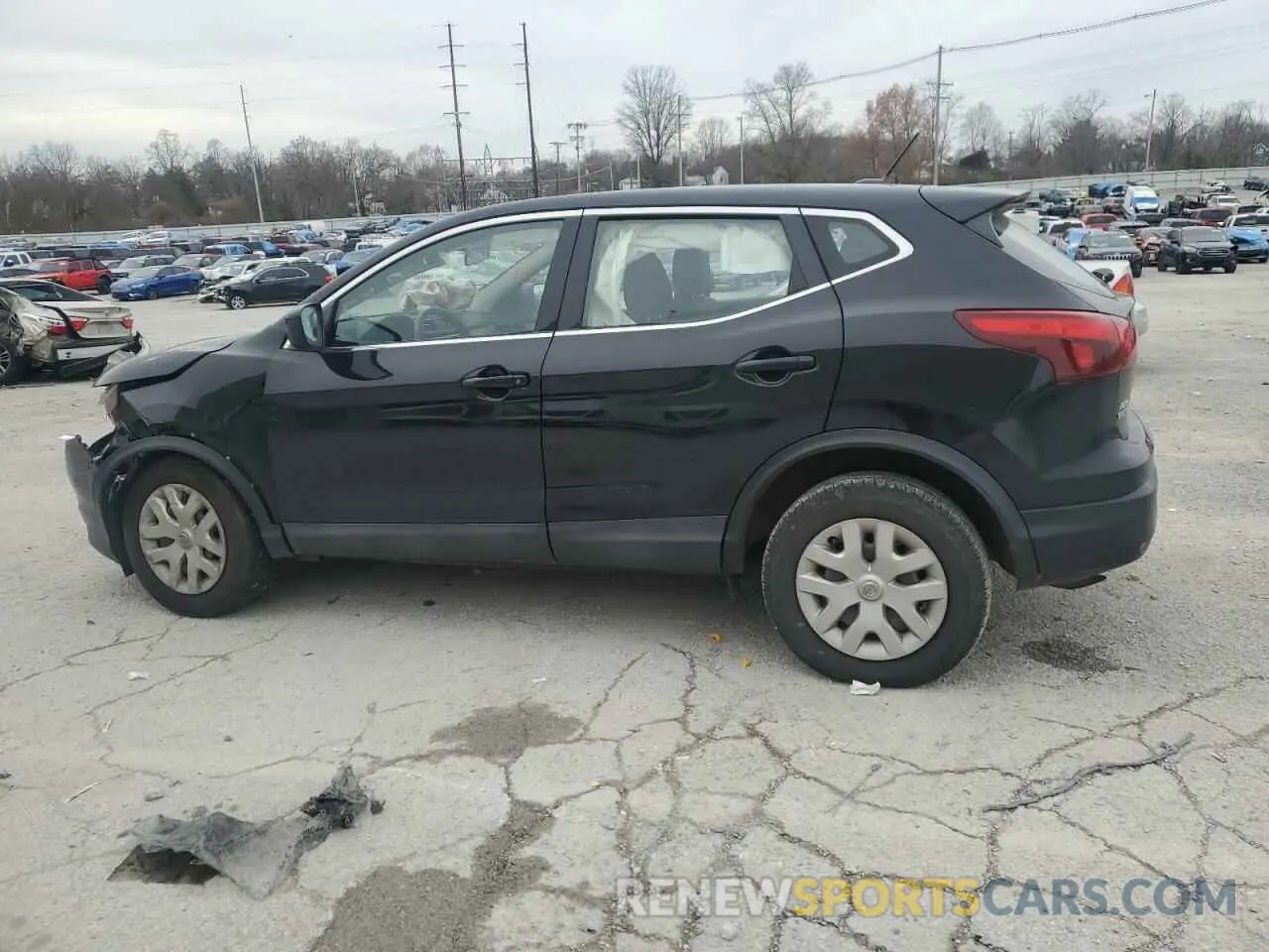 2 Photograph of a damaged car JN1BJ1CRXKW629080 NISSAN ROGUE 2019