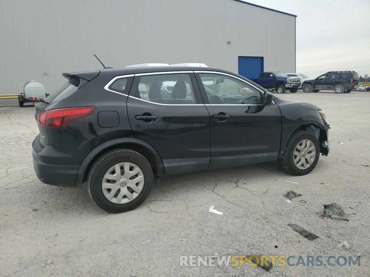 3 Photograph of a damaged car JN1BJ1CRXKW629080 NISSAN ROGUE 2019
