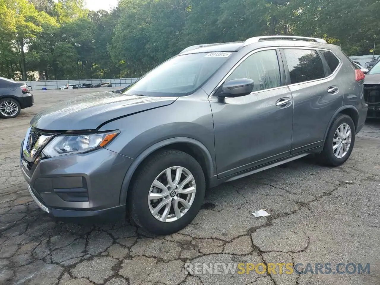 1 Photograph of a damaged car JN8AT2MT0KW252024 NISSAN ROGUE 2019