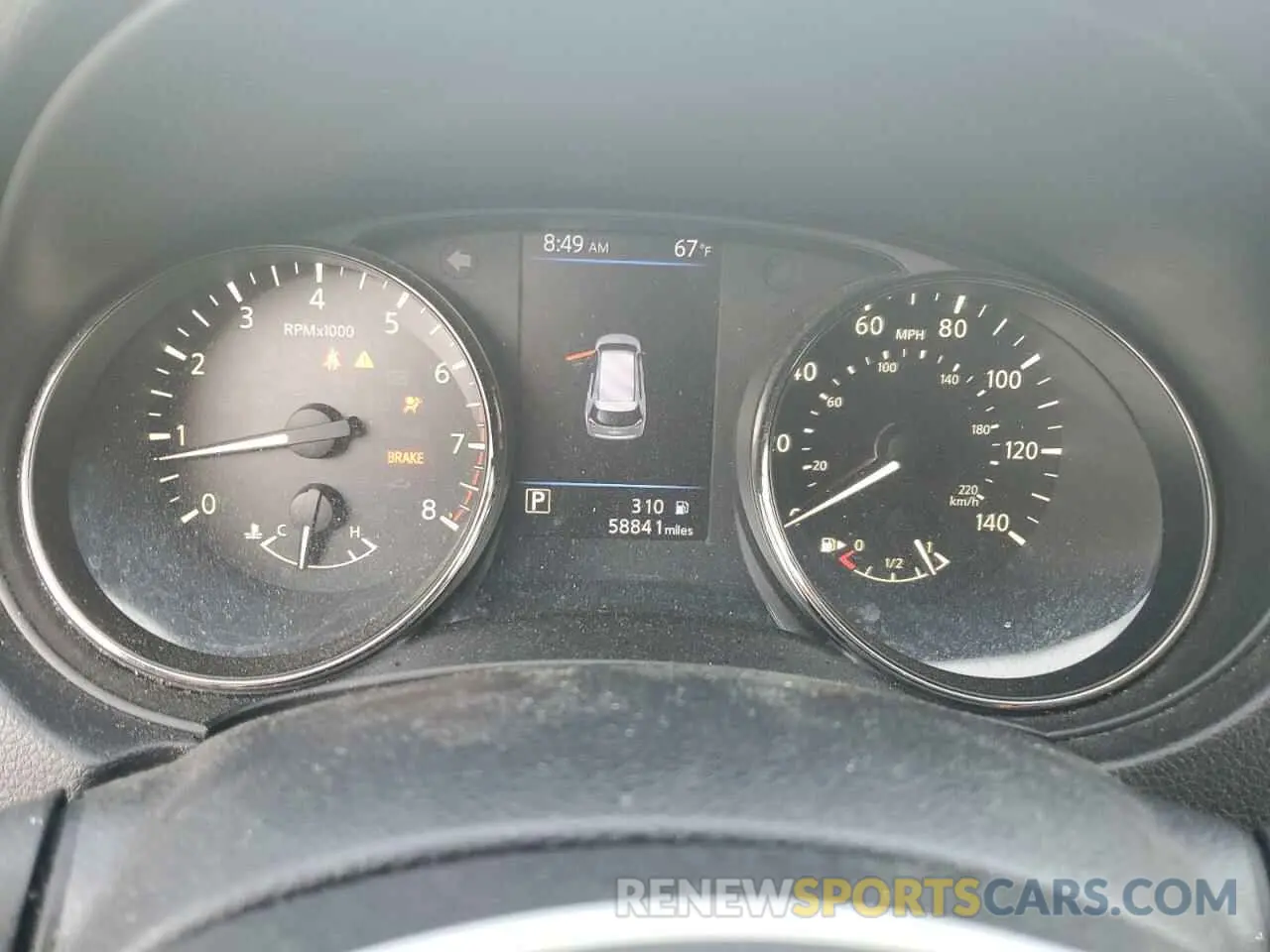9 Photograph of a damaged car JN8AT2MT0KW252024 NISSAN ROGUE 2019