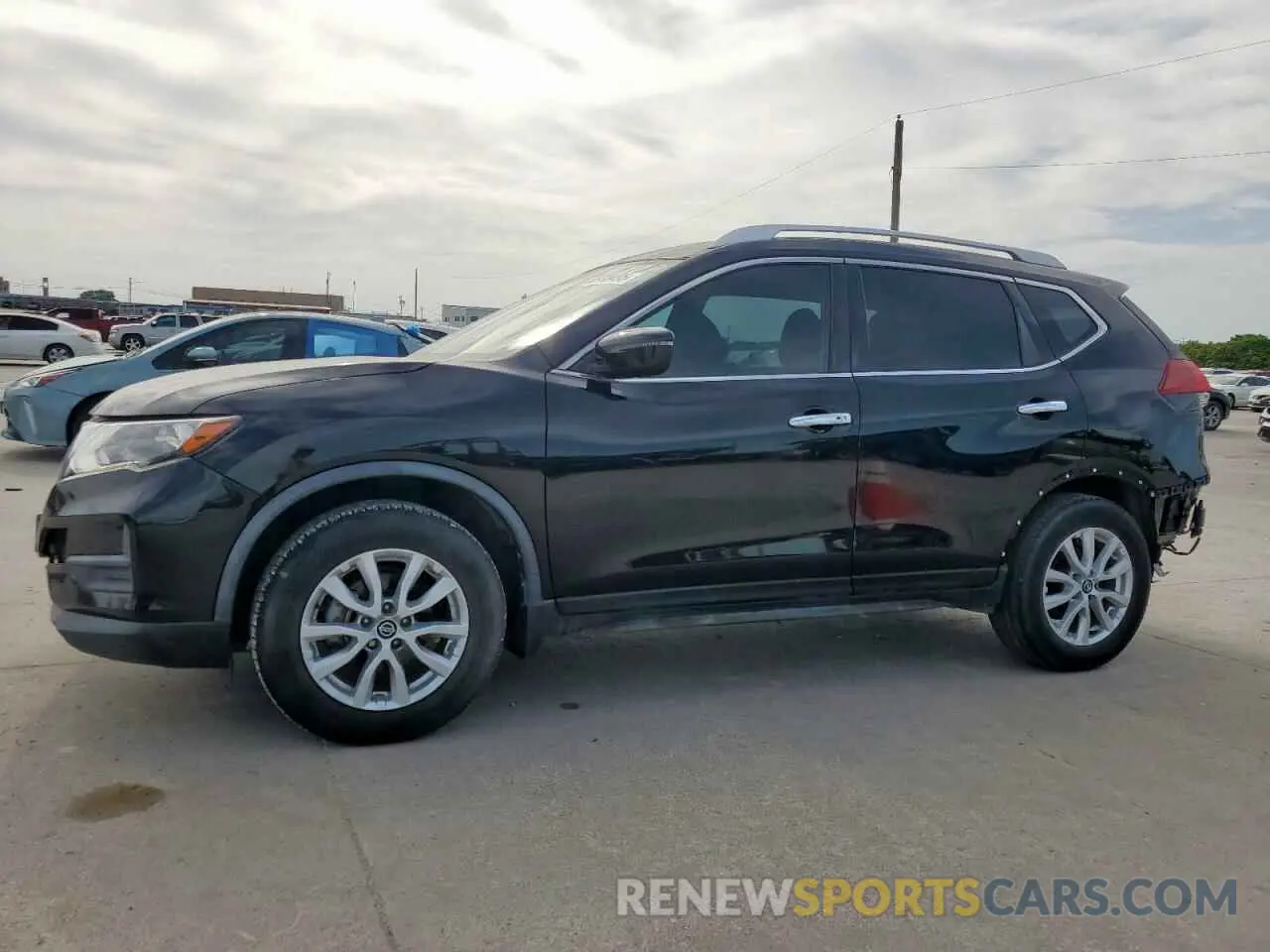 1 Photograph of a damaged car JN8AT2MT0KW260009 NISSAN ROGUE 2019