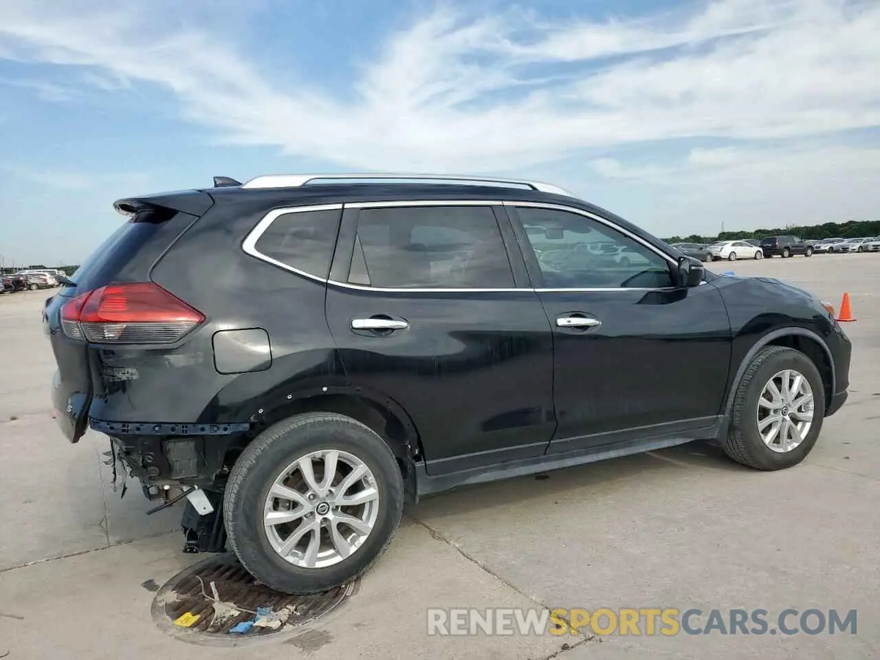 3 Photograph of a damaged car JN8AT2MT0KW260009 NISSAN ROGUE 2019