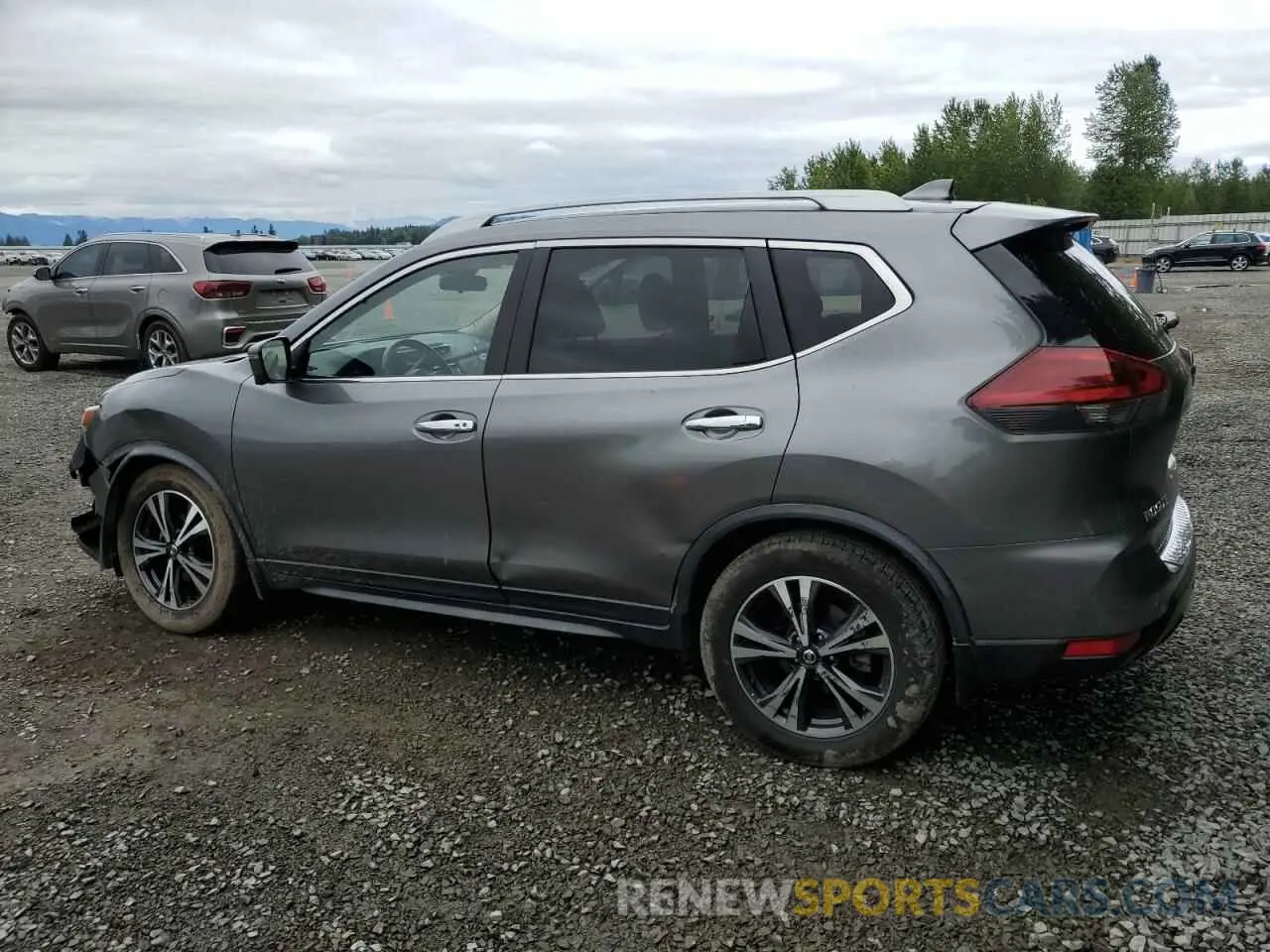 2 Photograph of a damaged car JN8AT2MT0KW502829 NISSAN ROGUE 2019