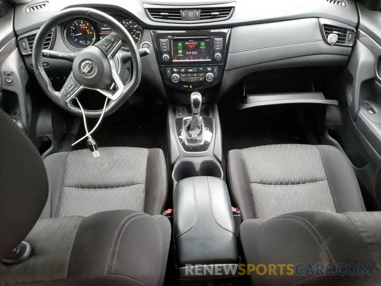 8 Photograph of a damaged car JN8AT2MT0KW502829 NISSAN ROGUE 2019