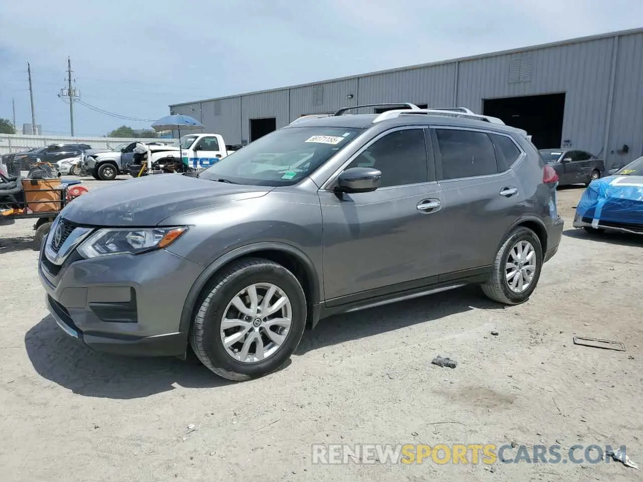 1 Photograph of a damaged car JN8AT2MT0KW503995 NISSAN ROGUE 2019