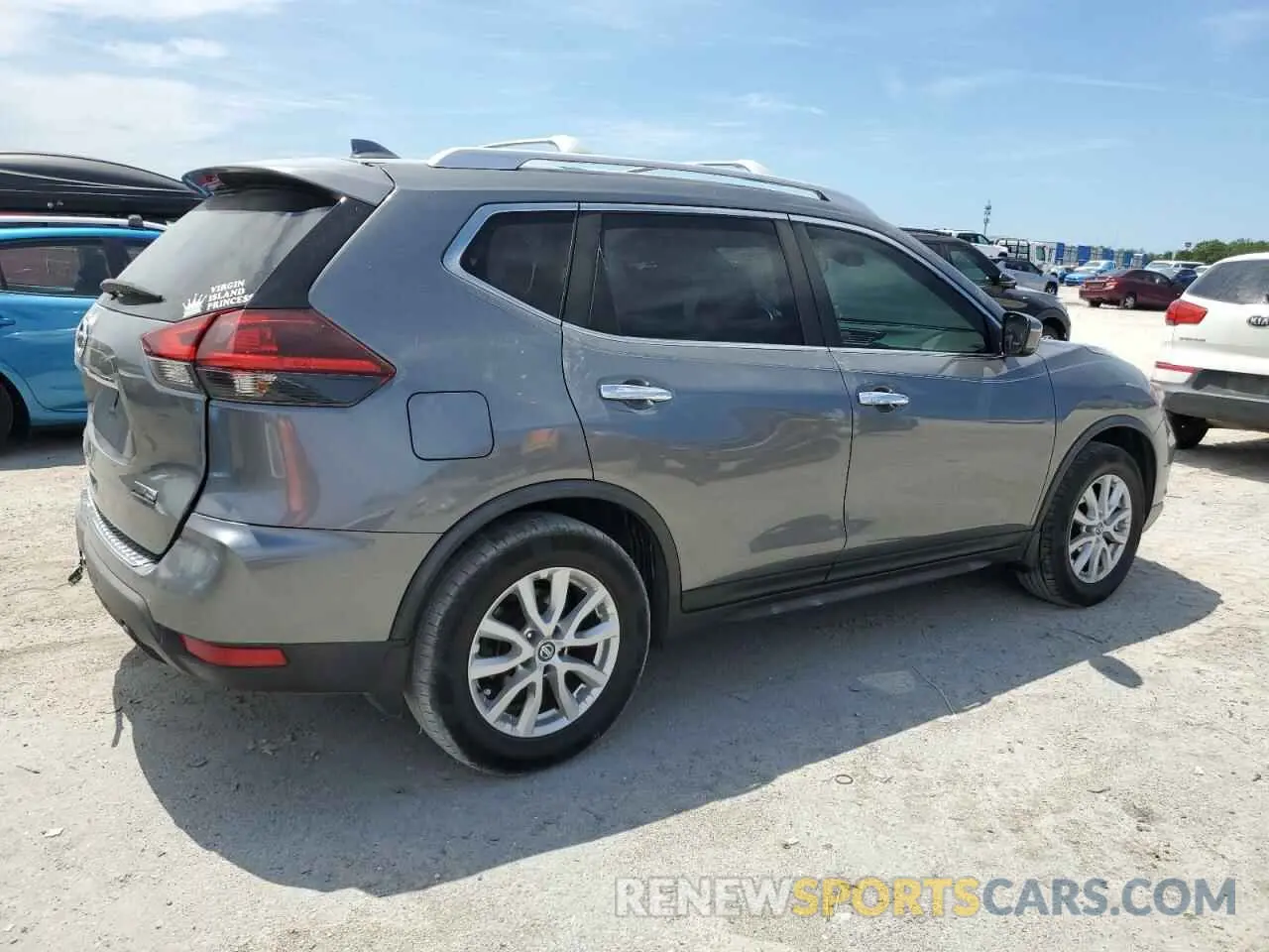 3 Photograph of a damaged car JN8AT2MT0KW503995 NISSAN ROGUE 2019