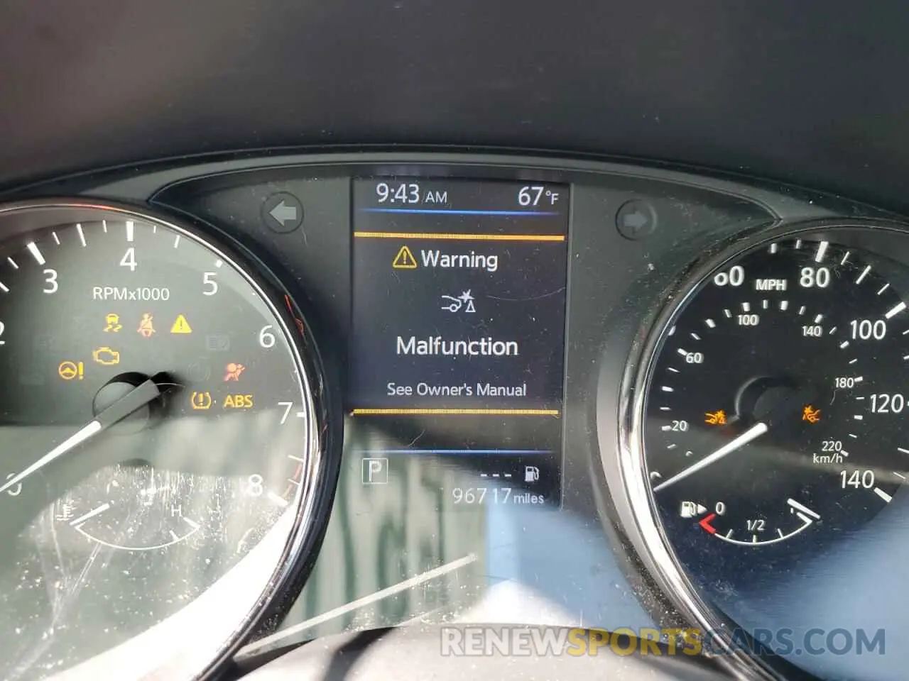 9 Photograph of a damaged car JN8AT2MT0KW505360 NISSAN ROGUE 2019