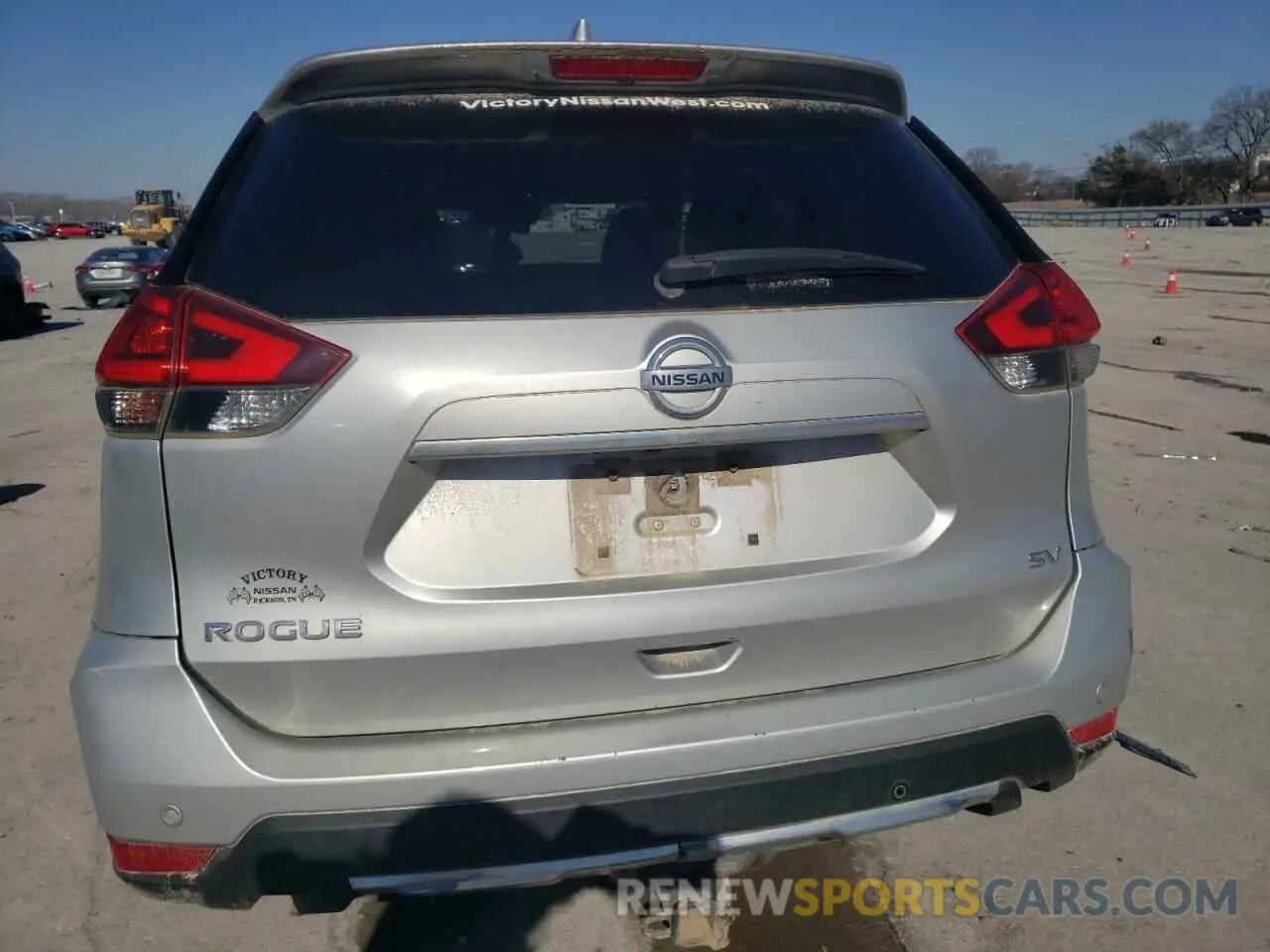 6 Photograph of a damaged car JN8AT2MT1KW261248 NISSAN ROGUE 2019