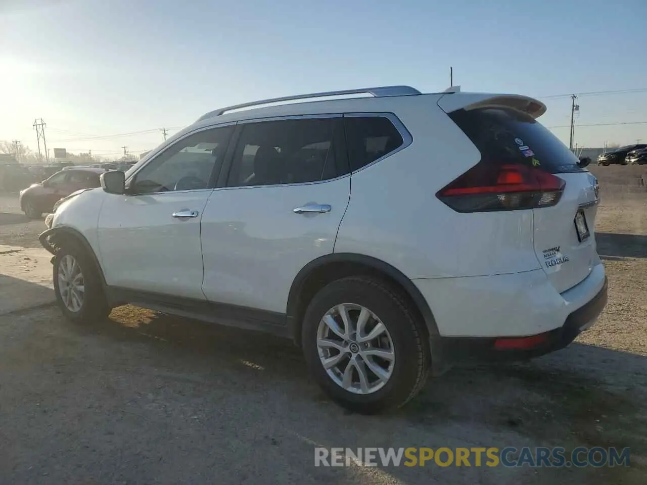 2 Photograph of a damaged car JN8AT2MT1KW267597 NISSAN ROGUE 2019