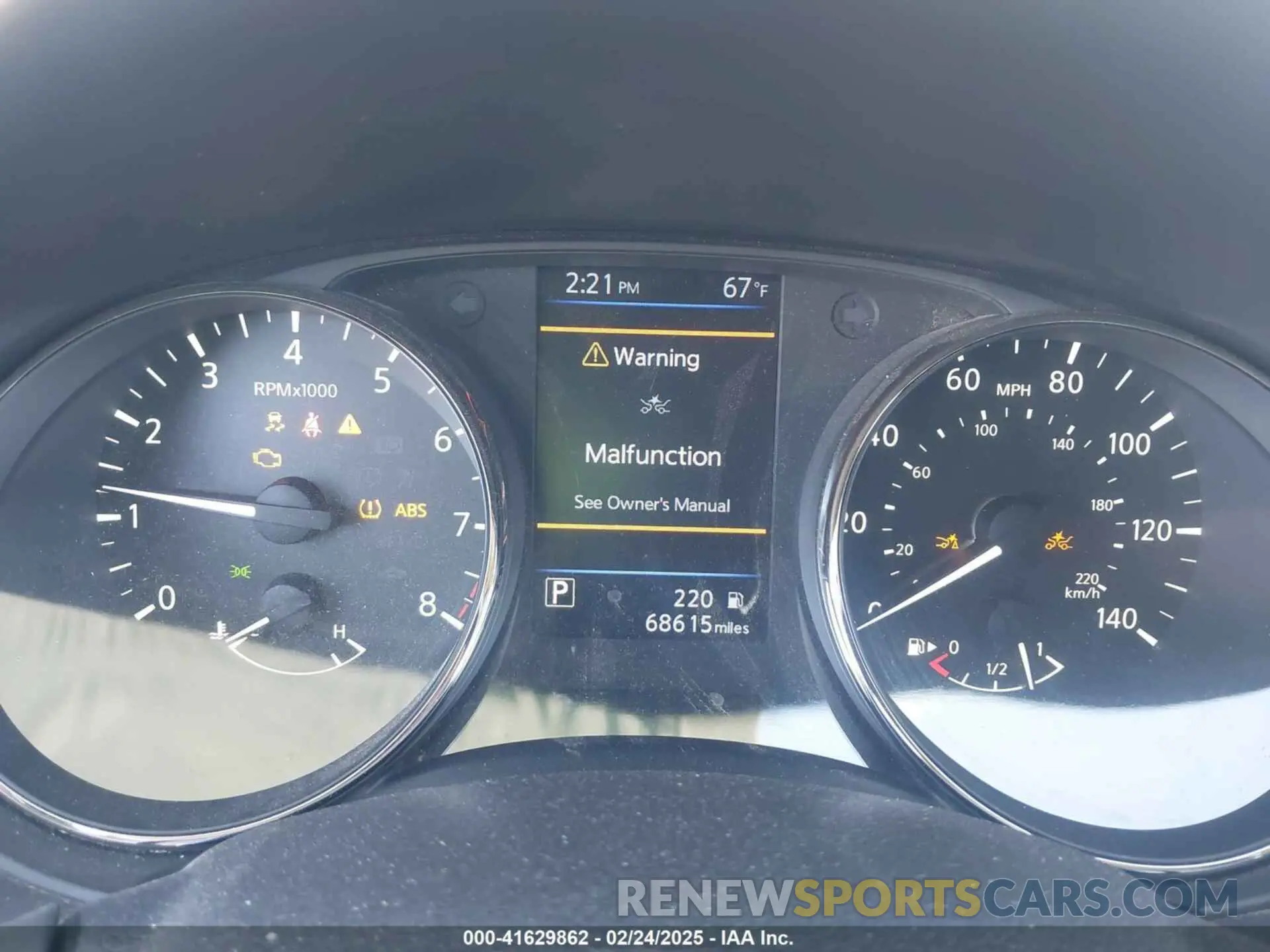 16 Photograph of a damaged car JN8AT2MT2KW250131 NISSAN ROGUE 2019