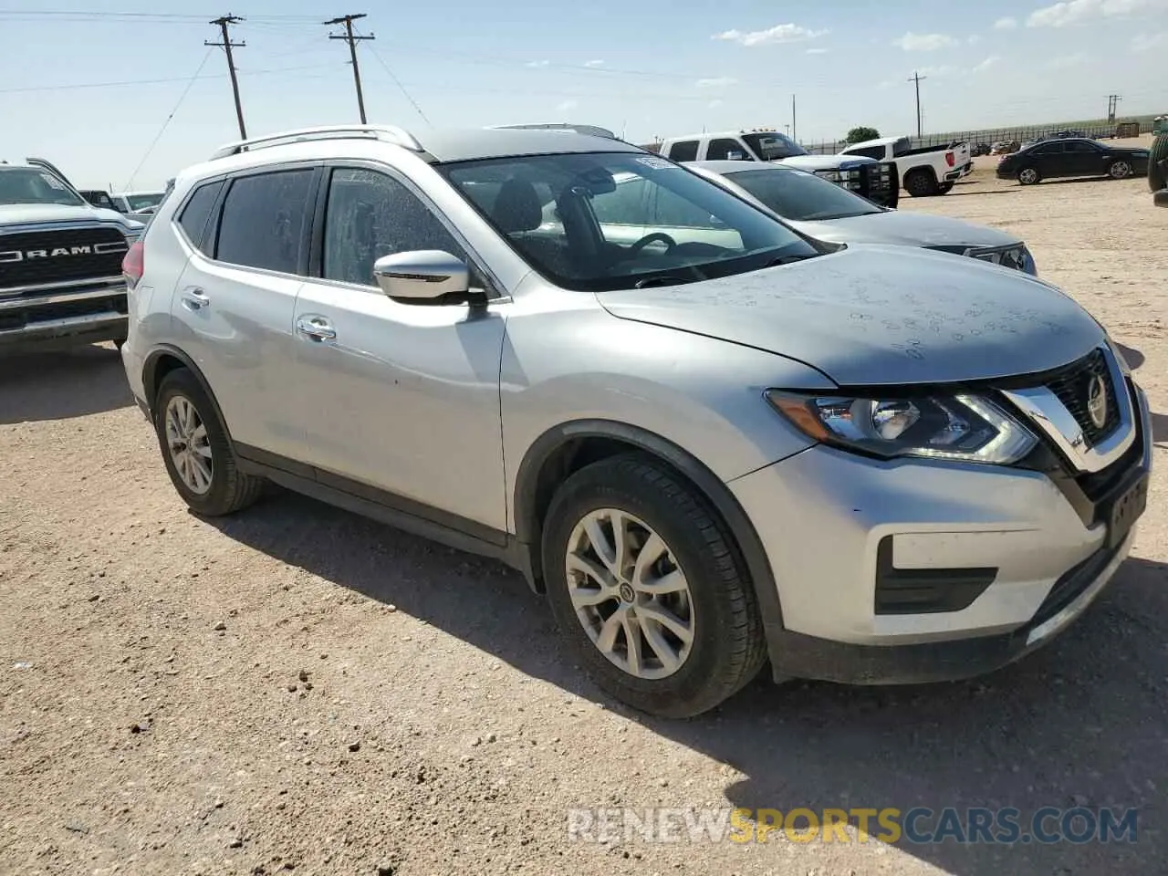 4 Photograph of a damaged car JN8AT2MT2KW252154 NISSAN ROGUE 2019