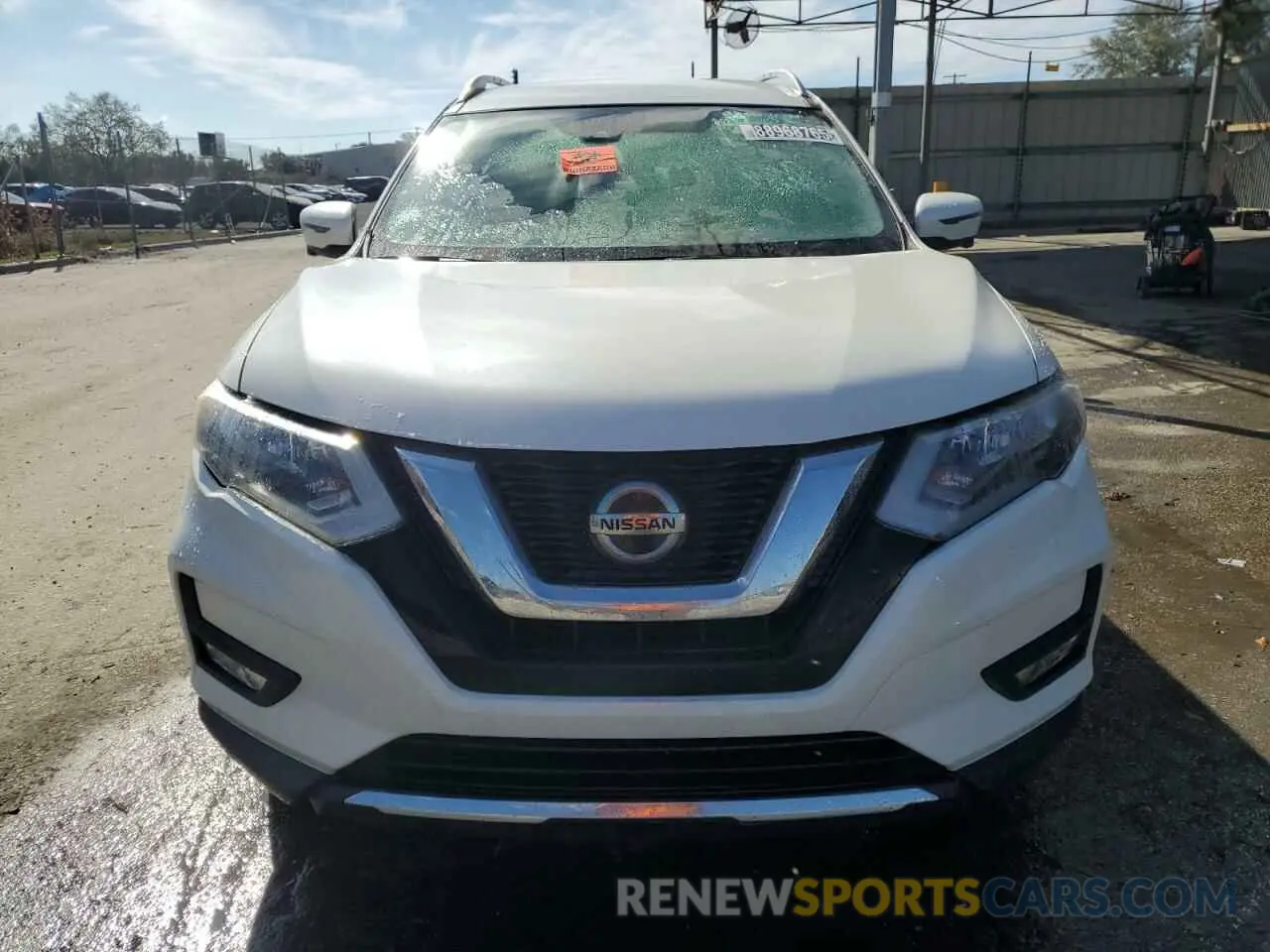 5 Photograph of a damaged car JN8AT2MT2KW254308 NISSAN ROGUE 2019