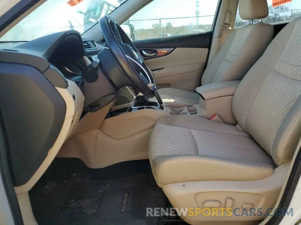 7 Photograph of a damaged car JN8AT2MT2KW254308 NISSAN ROGUE 2019