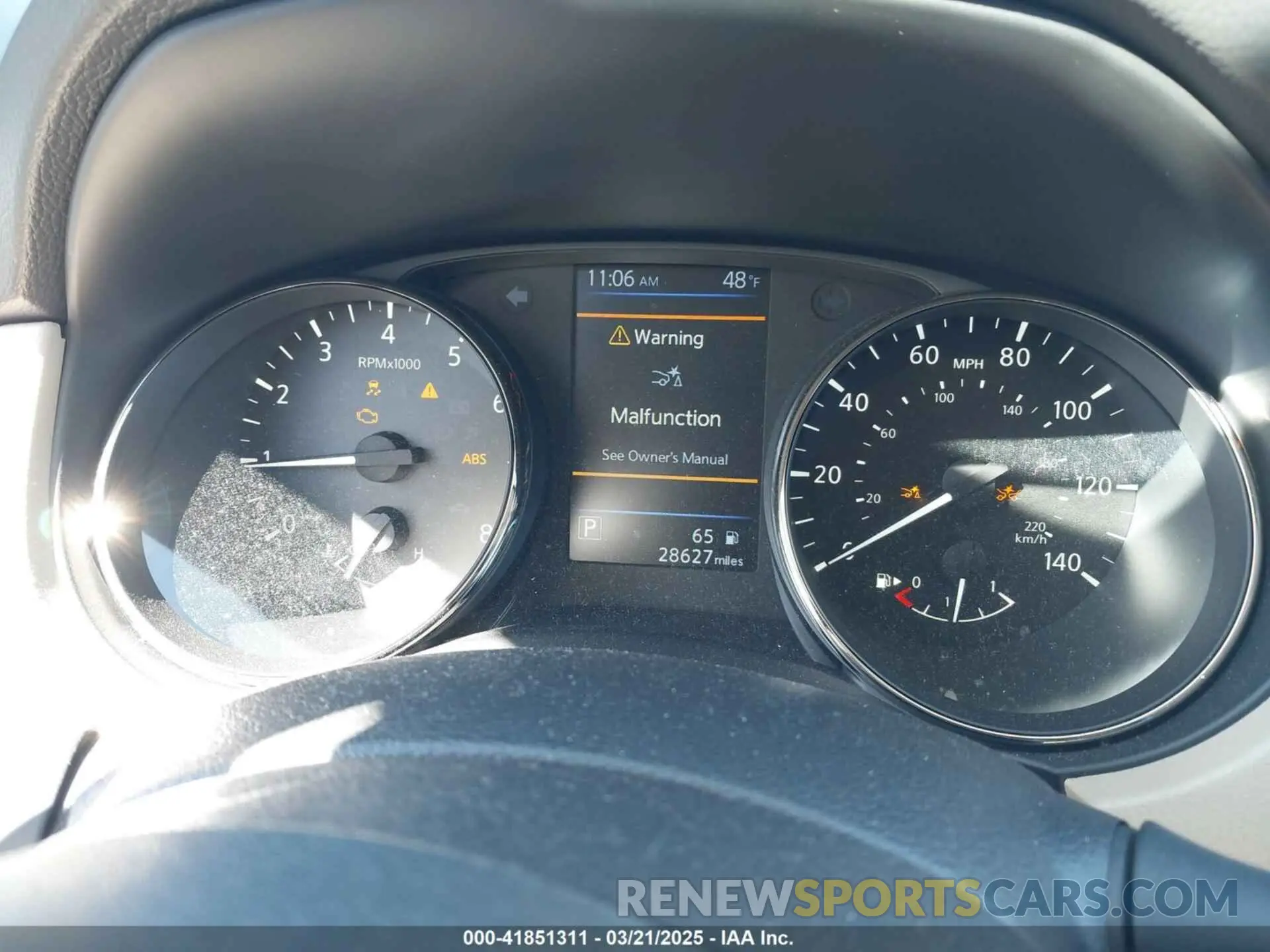 7 Photograph of a damaged car JN8AT2MT2KW266507 NISSAN ROGUE 2019