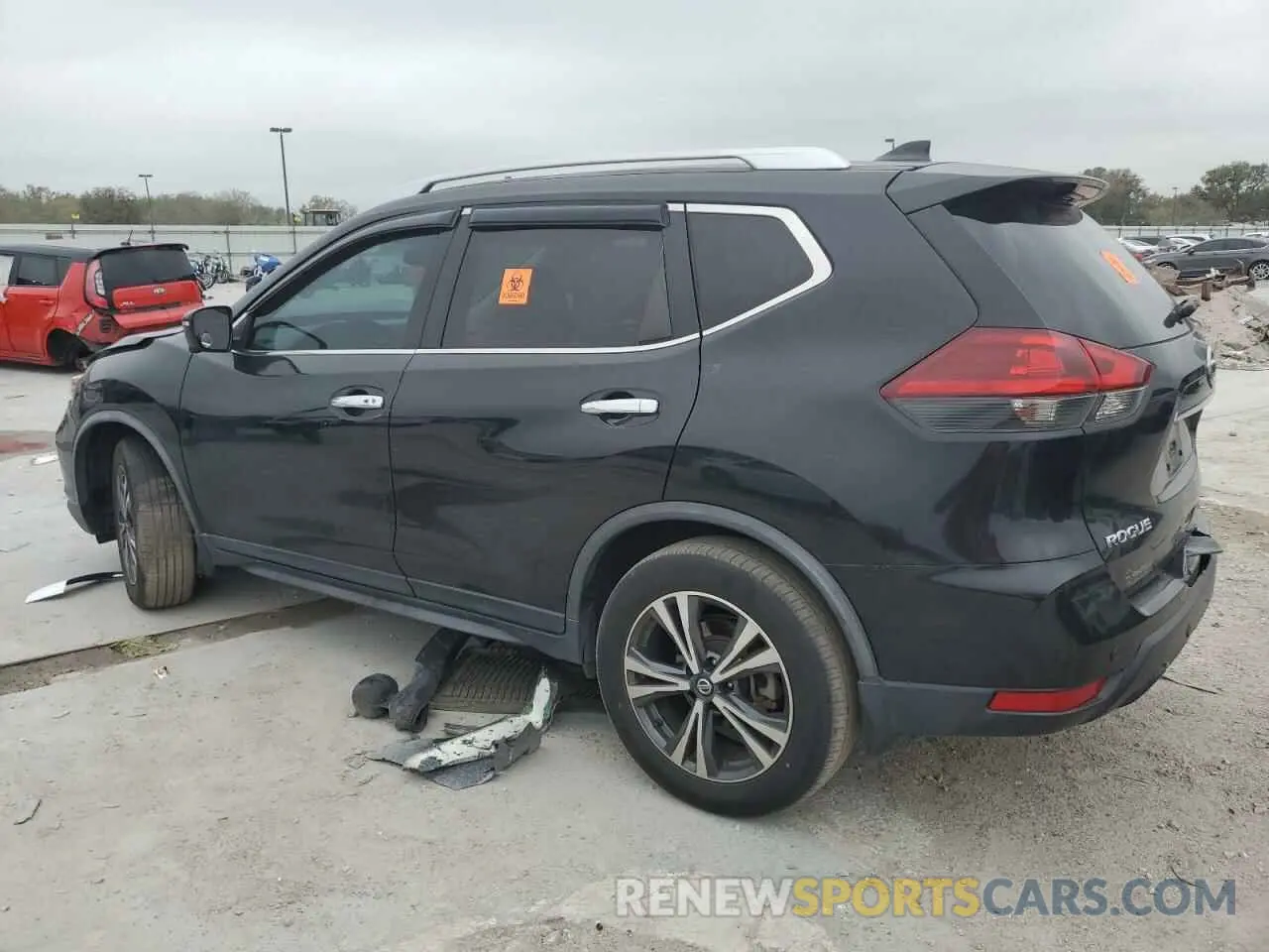 2 Photograph of a damaged car JN8AT2MT3KW258867 NISSAN ROGUE 2019