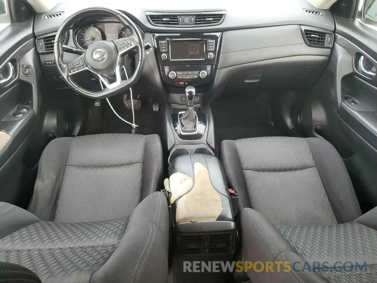 8 Photograph of a damaged car JN8AT2MT5KW254156 NISSAN ROGUE 2019