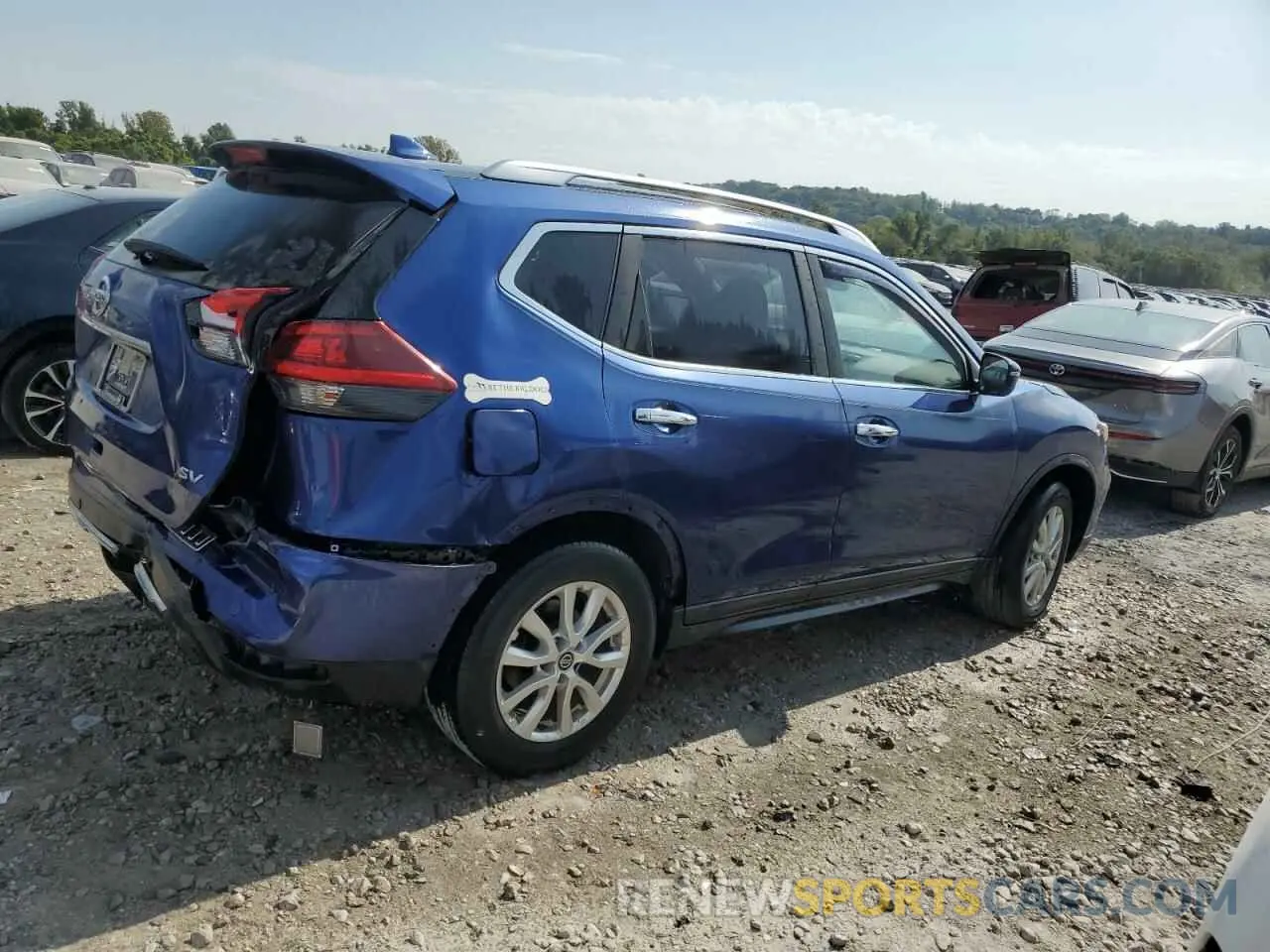 3 Photograph of a damaged car JN8AT2MT5KW264587 NISSAN ROGUE 2019