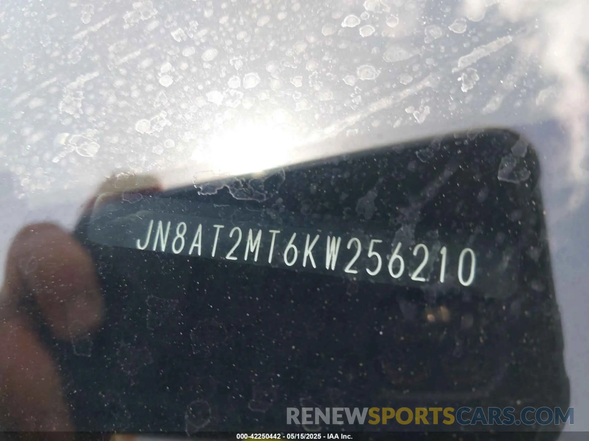 9 Photograph of a damaged car JN8AT2MT6KW256210 NISSAN ROGUE 2019