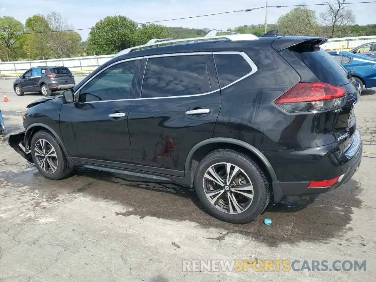 2 Photograph of a damaged car JN8AT2MT6KW262248 NISSAN ROGUE 2019