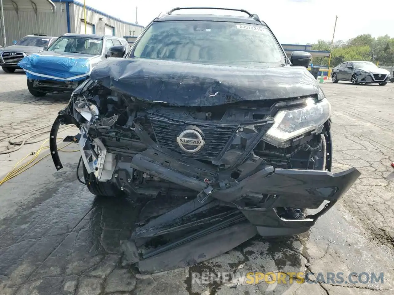 5 Photograph of a damaged car JN8AT2MT6KW262248 NISSAN ROGUE 2019