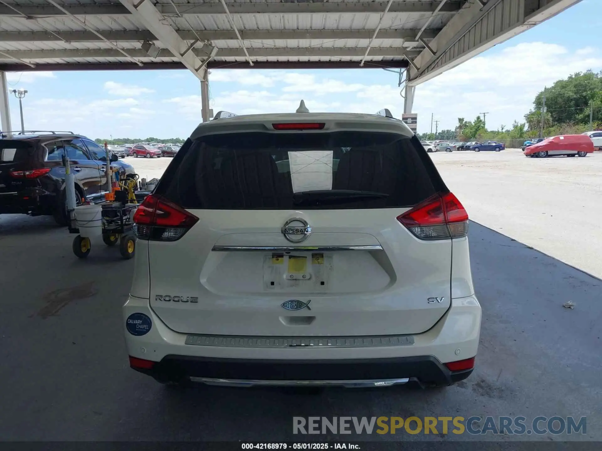 16 Photograph of a damaged car JN8AT2MT6KW262265 NISSAN ROGUE 2019