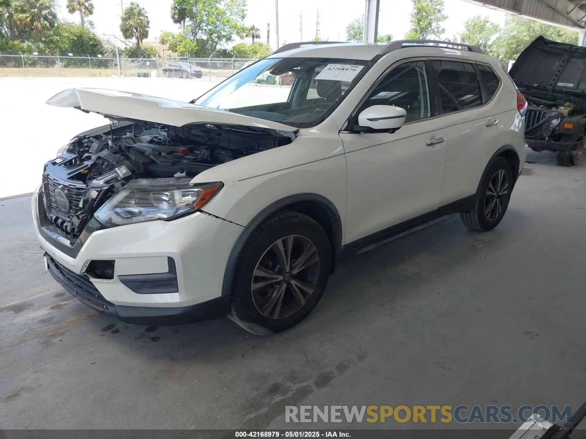 2 Photograph of a damaged car JN8AT2MT6KW262265 NISSAN ROGUE 2019