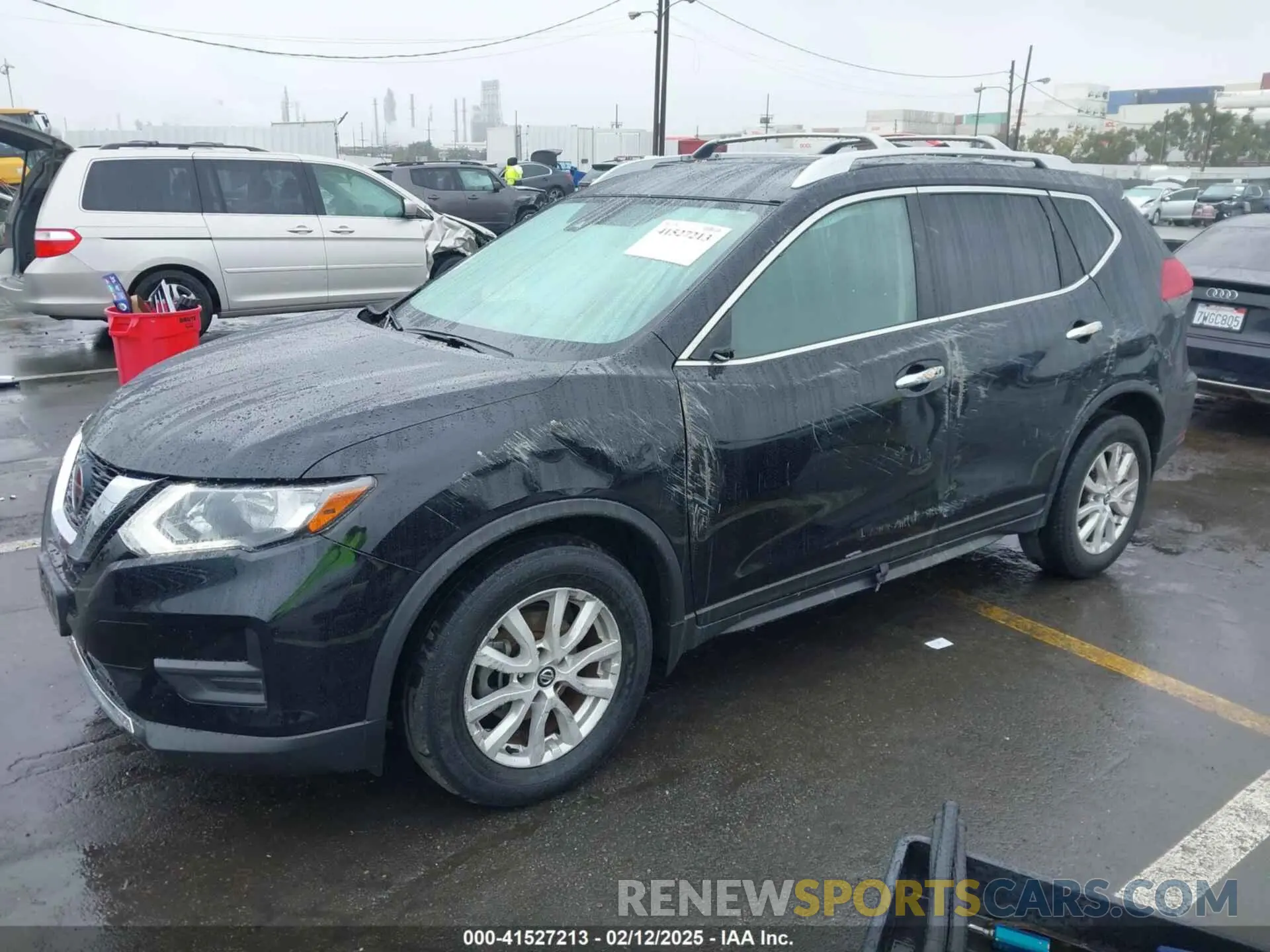 2 Photograph of a damaged car JN8AT2MT7KW261349 NISSAN ROGUE 2019