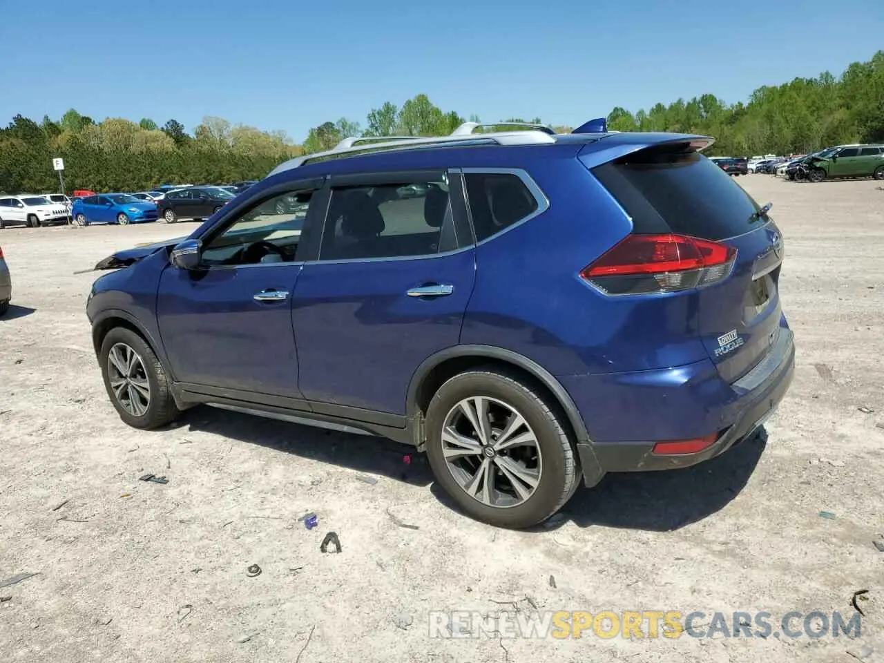 2 Photograph of a damaged car JN8AT2MT7KW267877 NISSAN ROGUE 2019