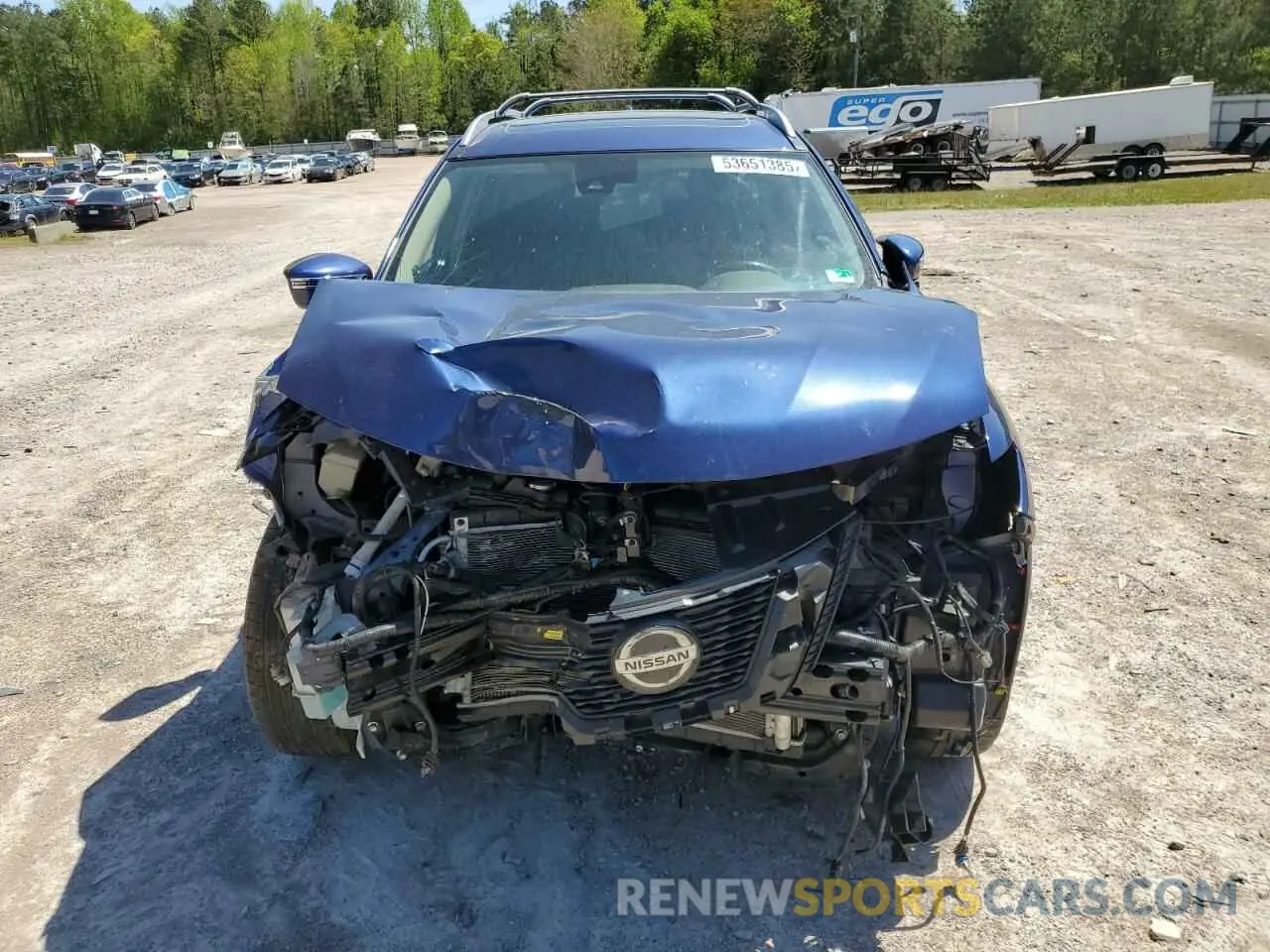 5 Photograph of a damaged car JN8AT2MT7KW267877 NISSAN ROGUE 2019