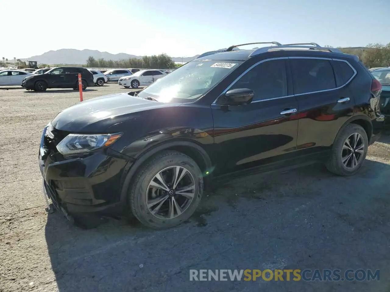 1 Photograph of a damaged car JN8AT2MT7KW501998 NISSAN ROGUE 2019