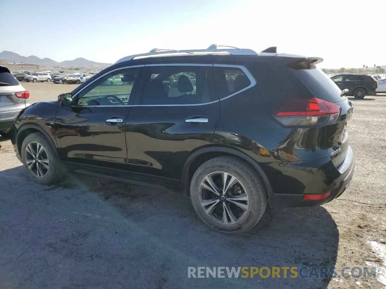 2 Photograph of a damaged car JN8AT2MT7KW501998 NISSAN ROGUE 2019