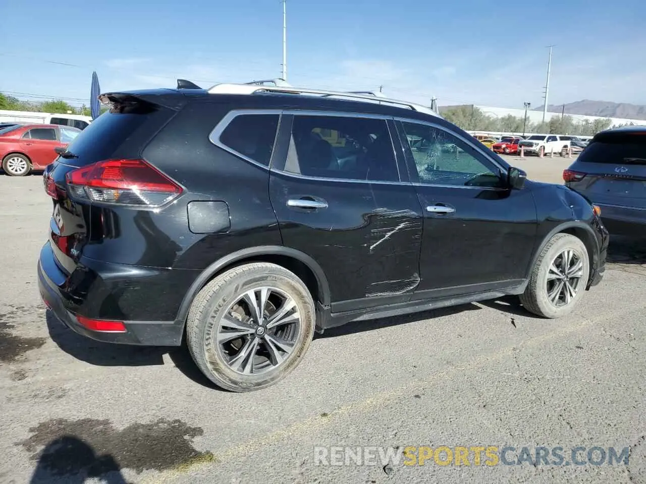 3 Photograph of a damaged car JN8AT2MT7KW501998 NISSAN ROGUE 2019