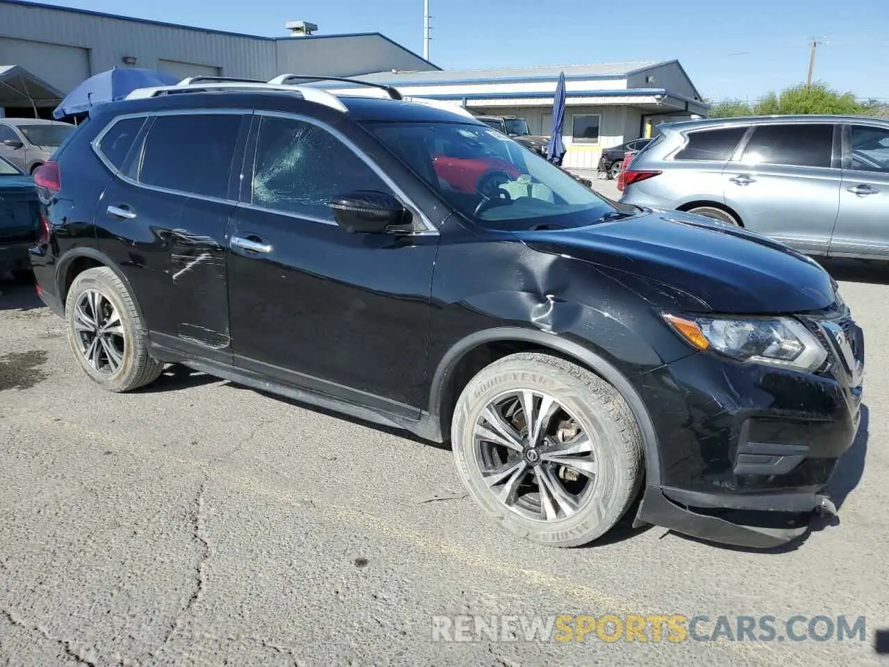4 Photograph of a damaged car JN8AT2MT7KW501998 NISSAN ROGUE 2019