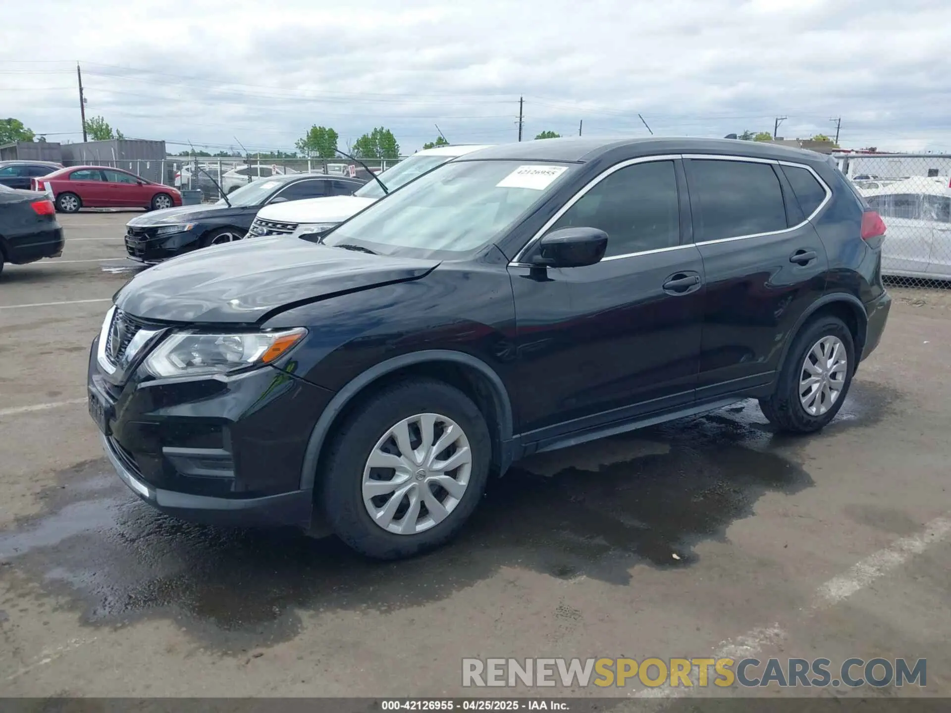 2 Photograph of a damaged car JN8AT2MT7KW503931 NISSAN ROGUE 2019
