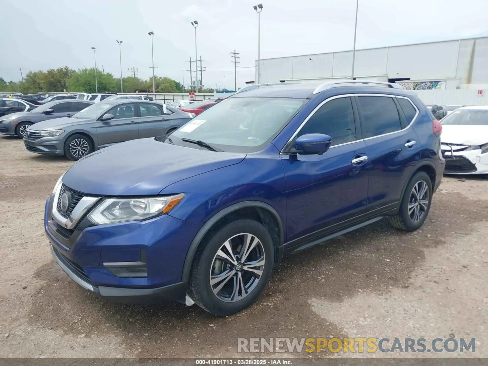 2 Photograph of a damaged car JN8AT2MT8KW256290 NISSAN ROGUE 2019