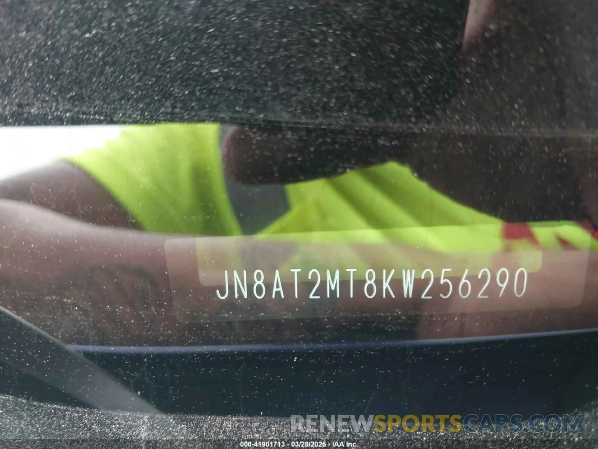 9 Photograph of a damaged car JN8AT2MT8KW256290 NISSAN ROGUE 2019