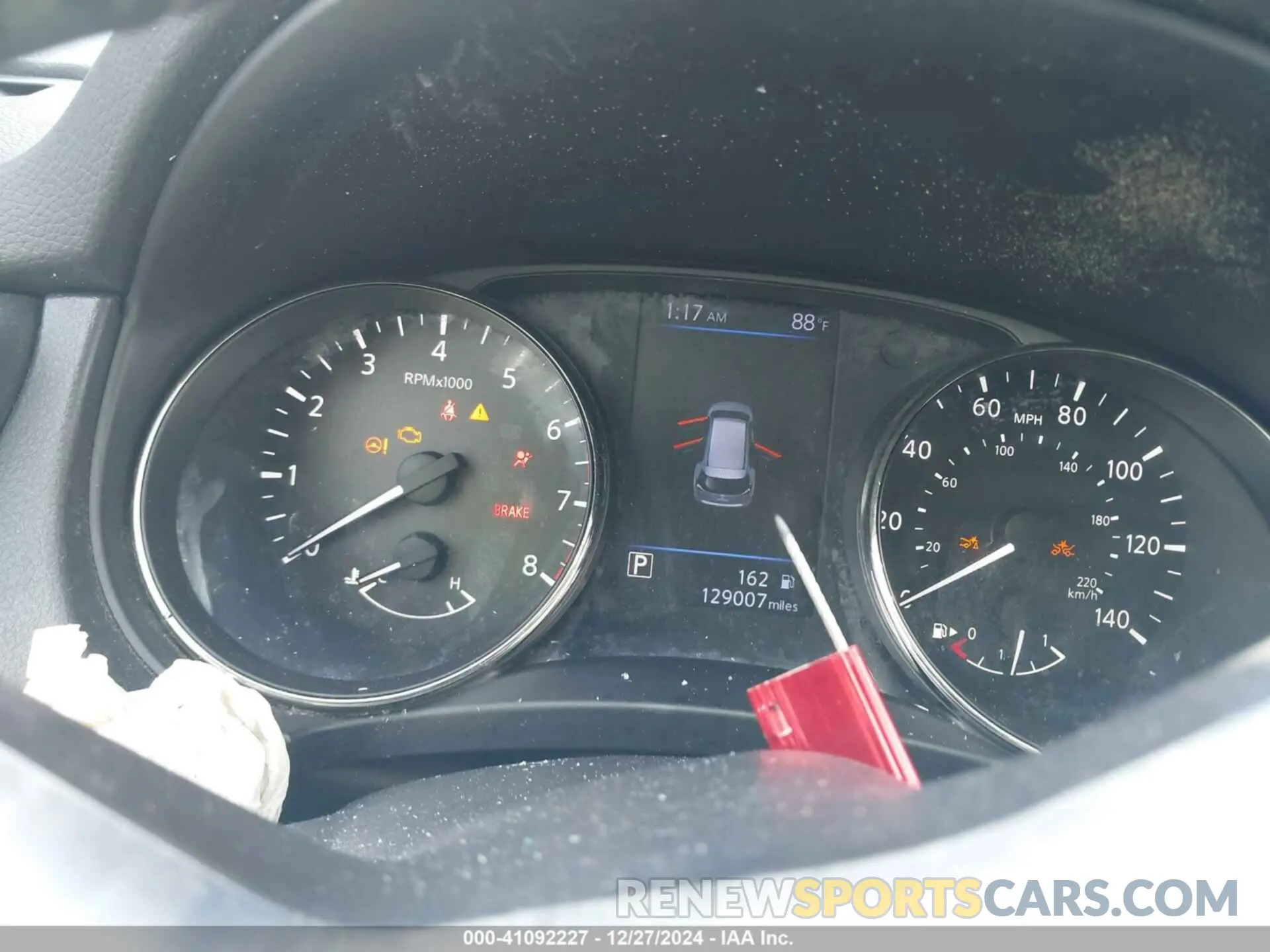 7 Photograph of a damaged car JN8AT2MT8KW258914 NISSAN ROGUE 2019