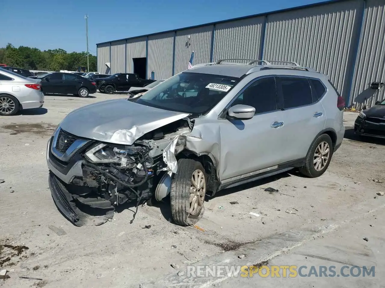 1 Photograph of a damaged car JN8AT2MT9KW252085 NISSAN ROGUE 2019