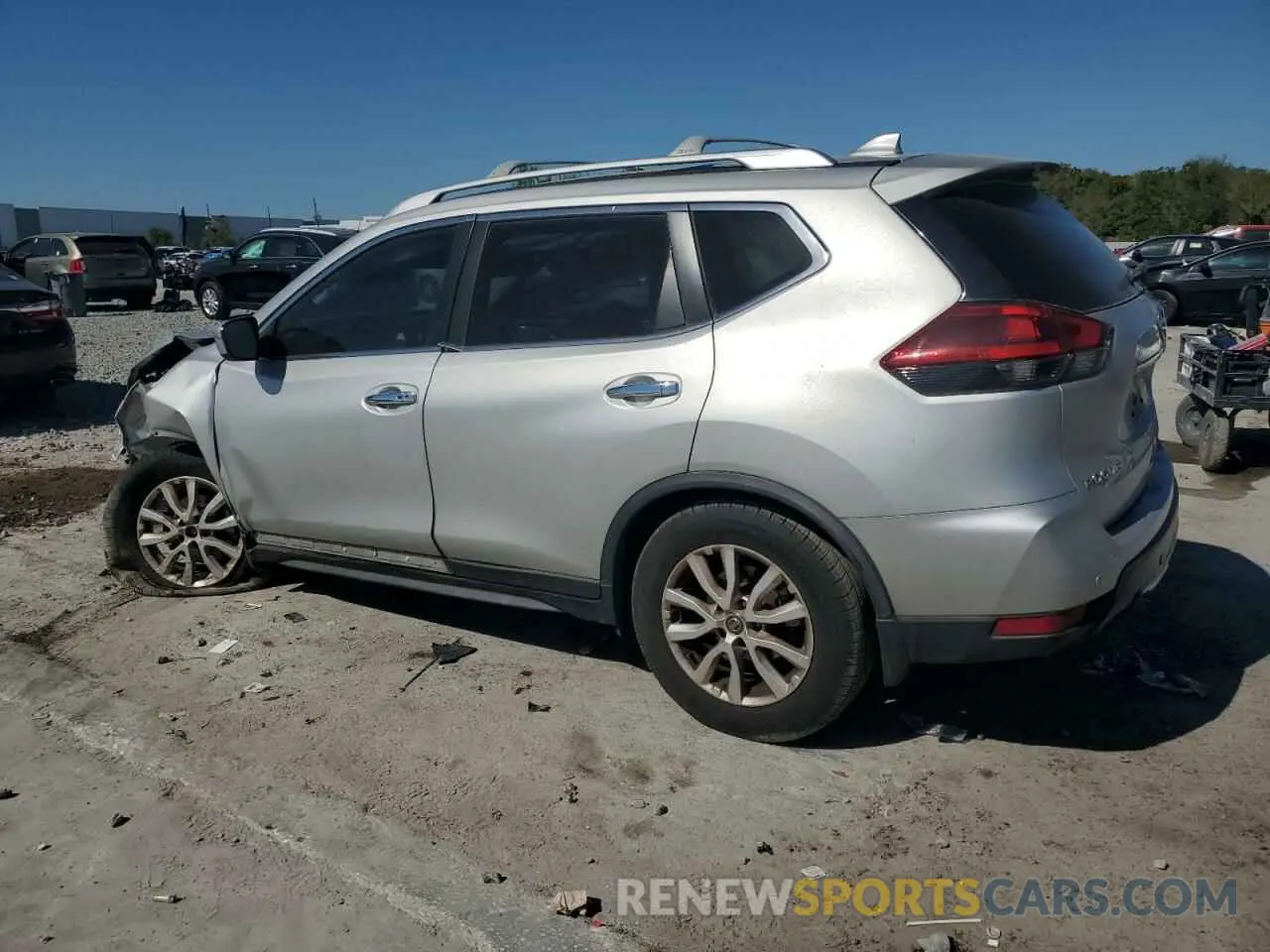 2 Photograph of a damaged car JN8AT2MT9KW252085 NISSAN ROGUE 2019