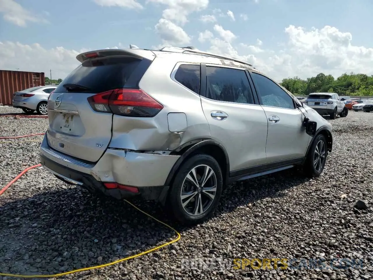 3 Photograph of a damaged car JN8AT2MT9KW263958 NISSAN ROGUE 2019