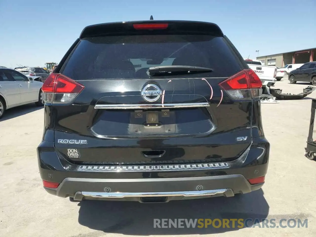 6 Photograph of a damaged car JN8AT2MT9KW264561 NISSAN ROGUE 2019