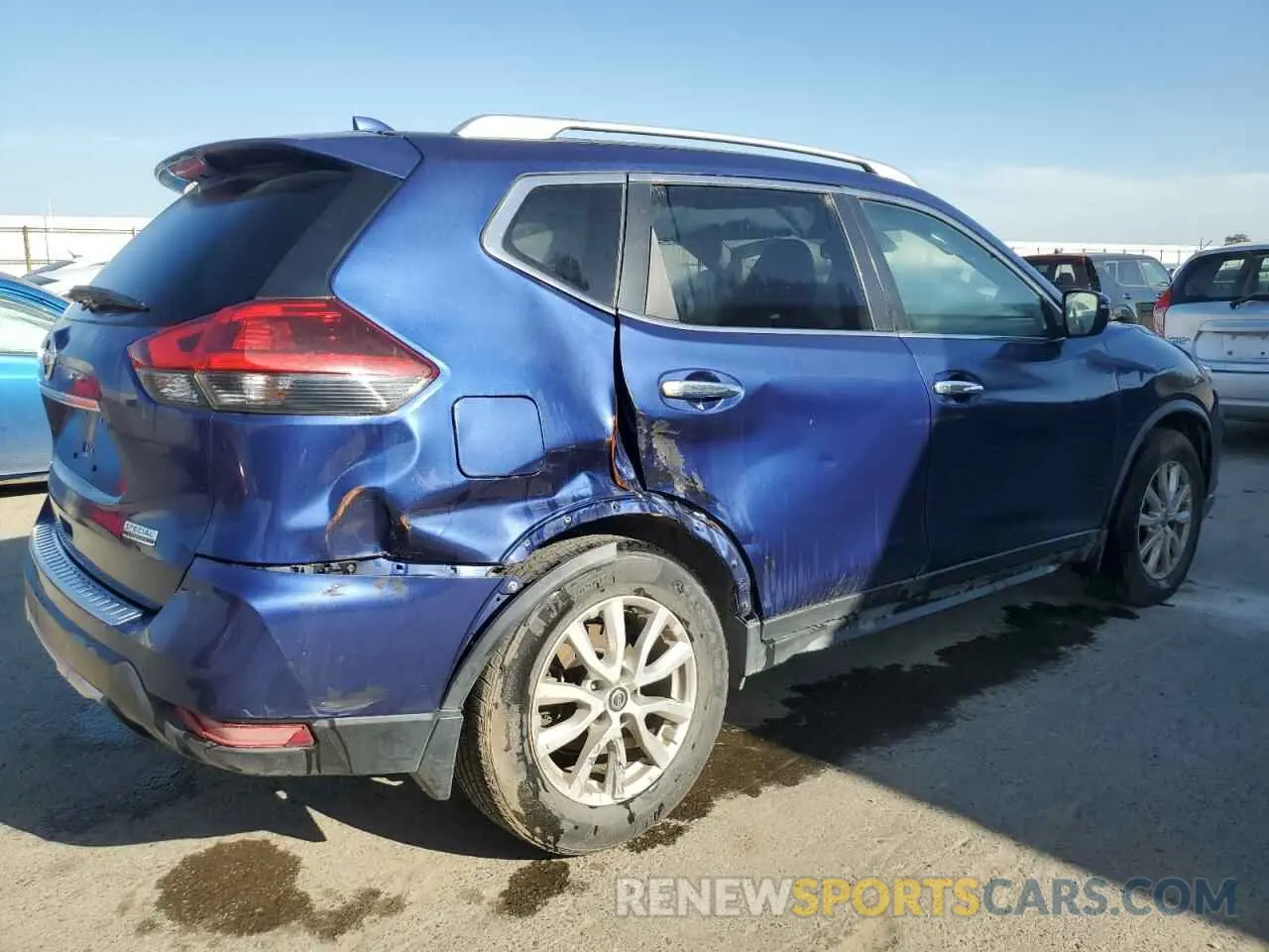 3 Photograph of a damaged car JN8AT2MT9KW265421 NISSAN ROGUE 2019