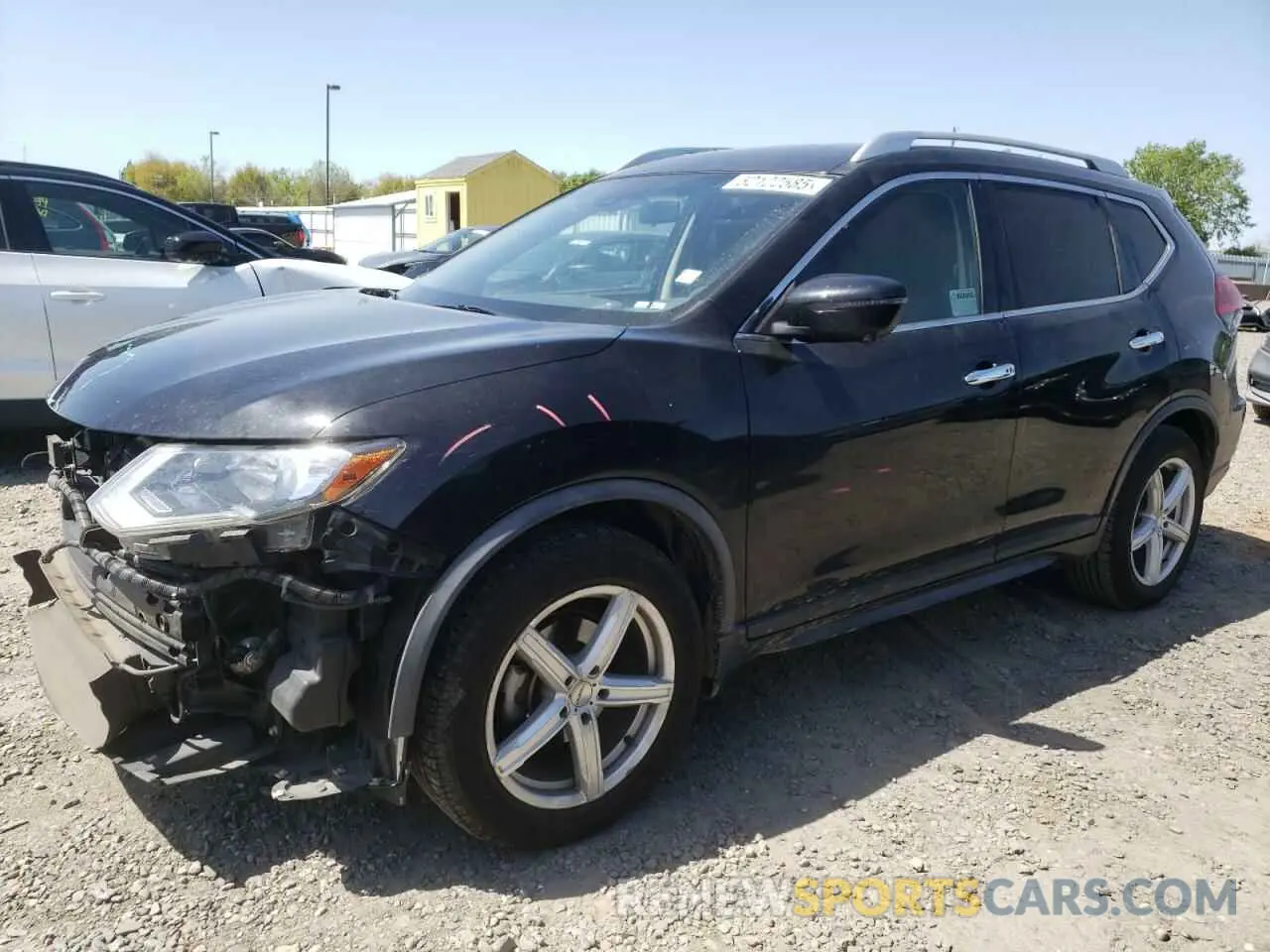 1 Photograph of a damaged car JN8AT2MT9KW268447 NISSAN ROGUE 2019