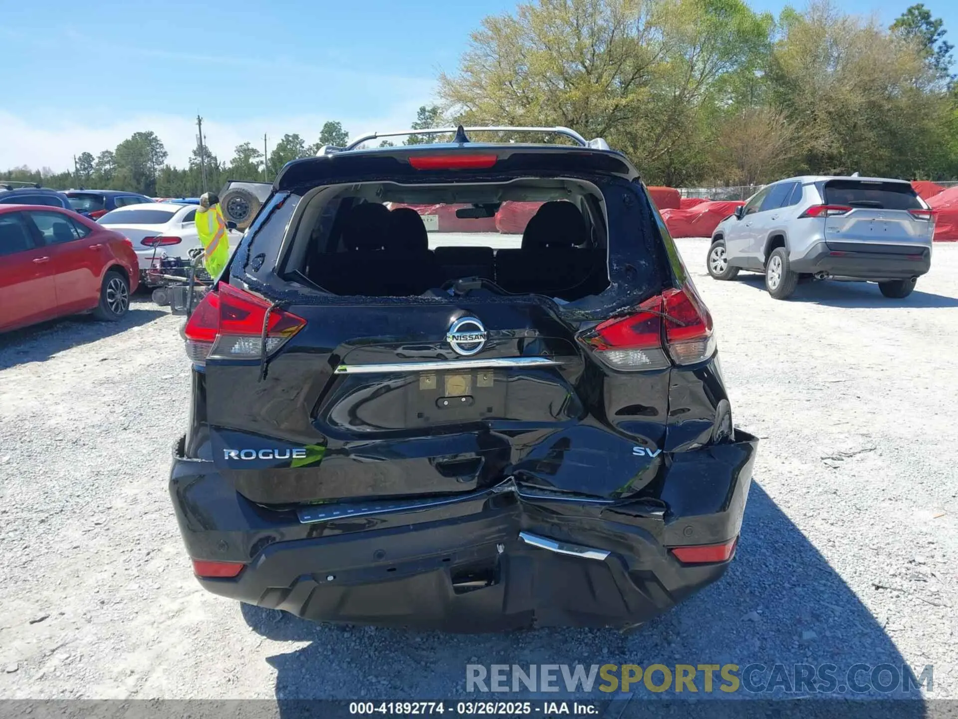 16 Photograph of a damaged car JN8AT2MT9KW268688 NISSAN ROGUE 2019